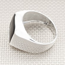 Sade Klasik Toptan Gümüş Erkek Yüzük