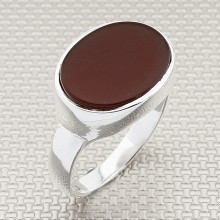 Sade Klasik İnce Toptan Gümüş Erkek Yüzük