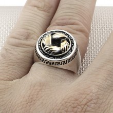 Eller Toptan Gümüş Erkek Yüzük